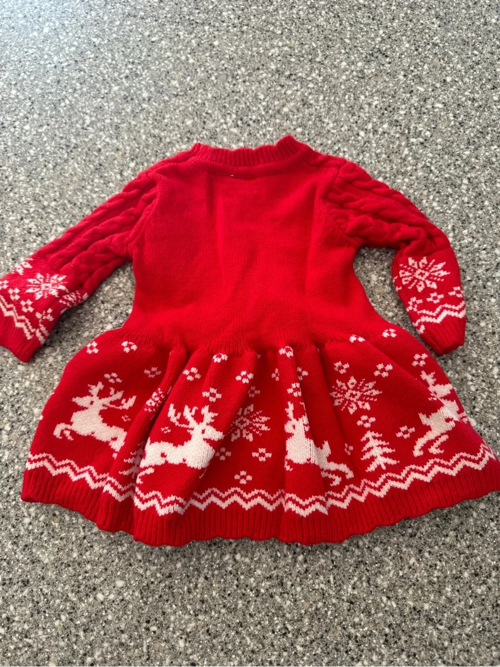 Santa Baby Velvet Baby Dress & Hat - Red with White Trim Christmas dress bundle!